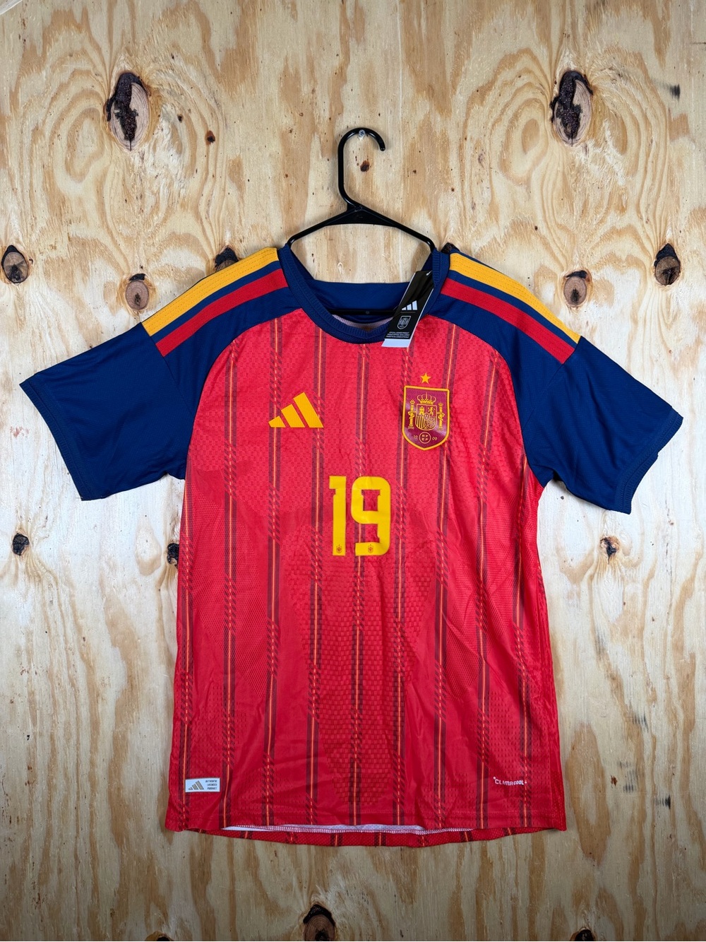 Spain Lamine Yamal National Team adidas Soccer Jersey - Slim Fit